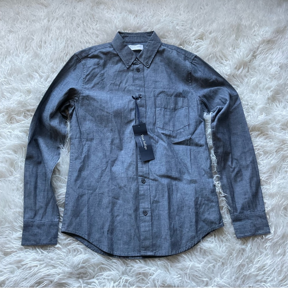 🆕Everlane True Indigo Button Down Shirt‎
